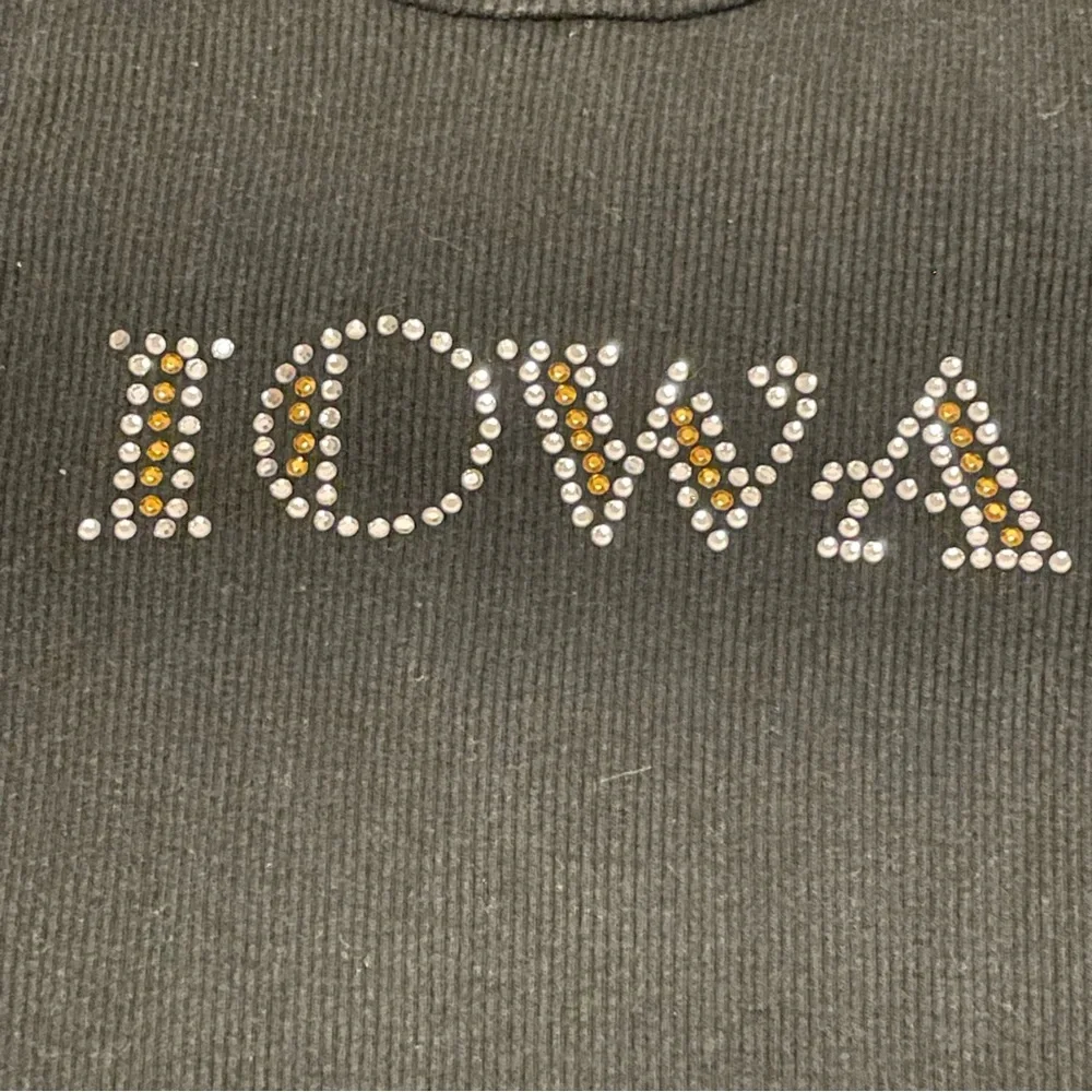 Baby Girls’ Circo Iowa Rhinestone Lettering Turtleneck Bodysuit Black Size 18M